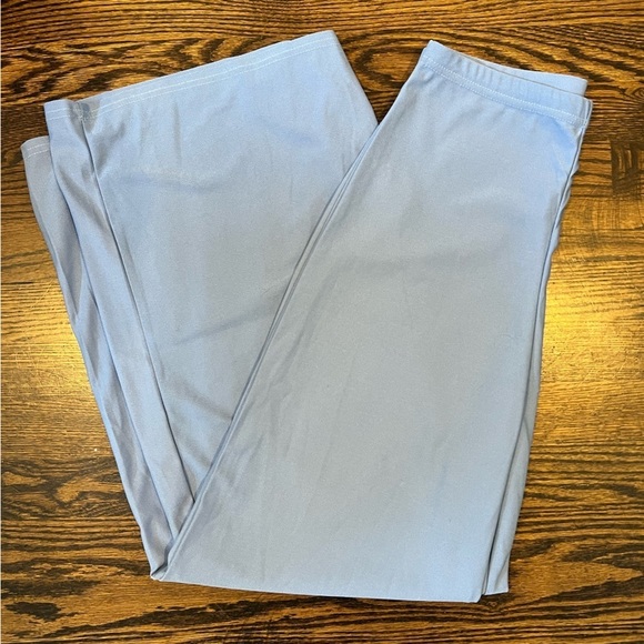 Boo hoo Periwinkle Size 8 Lightweight Wide Leg High Waist Pants - Picture 2 of 9